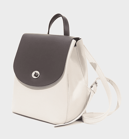 Shomico Medium Size Backpack Genuine Leather 2