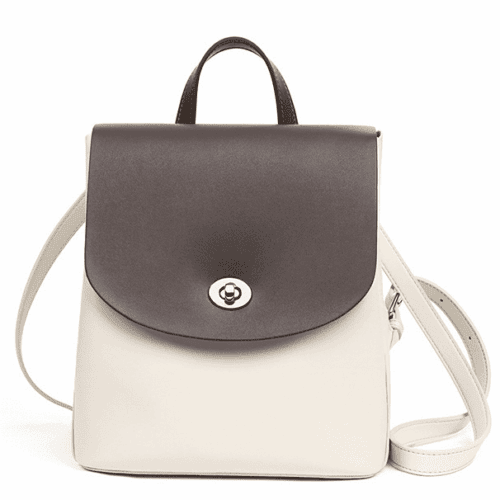 Shomico Medium Size Backpack Genuine Leather