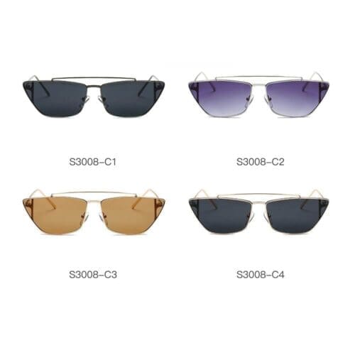 Cramilo Eyewear Estevan Retro Rectangular Sunglasses 10